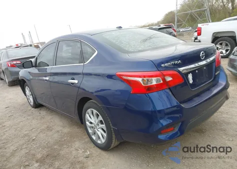 2018 Nissan Sentra Sv z USA, uszkodzony, nr VIN 3N1AB7AP0JL649212